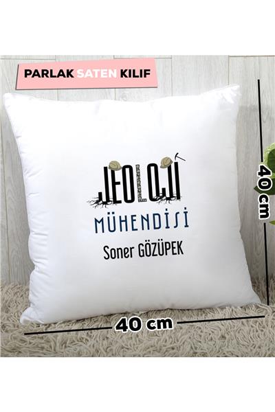 Jeoloji Mühendisi Kişiye Özel Yastık