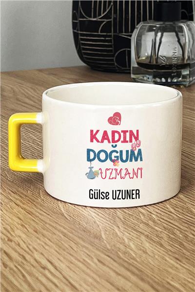 Kadın Doğum Uzmanı Kişiye Özel Lüks Fincan