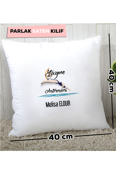 Kadın Yüzme Antrenörü Kişiye Özel Yastık