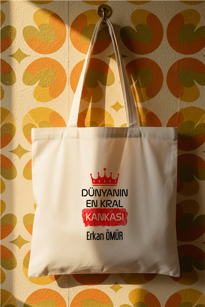 Kanka Kişiye Özel Bez Çanta