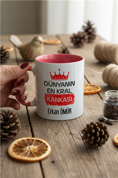 Kanka Kişiye Özel Kupa Bardak Standart