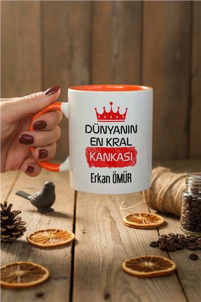 Kanka Kişiye Özel Kupa Bardak Standart