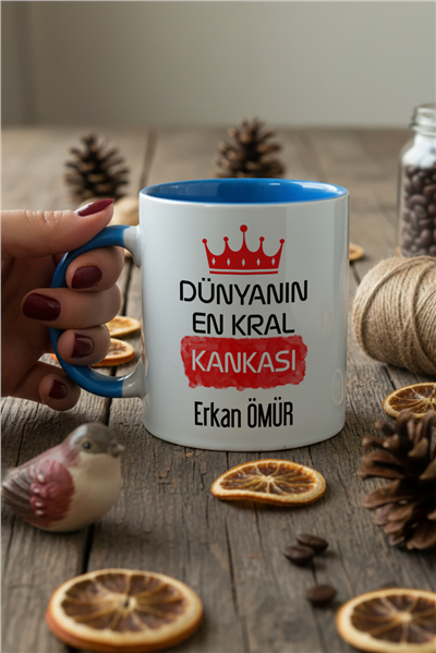 Kanka Kişiye Özel Kupa Bardak Standart
