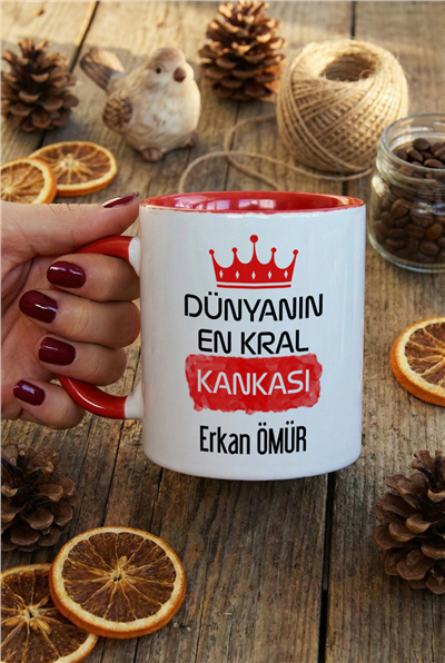 Kanka Kişiye Özel Kupa Bardak Standart