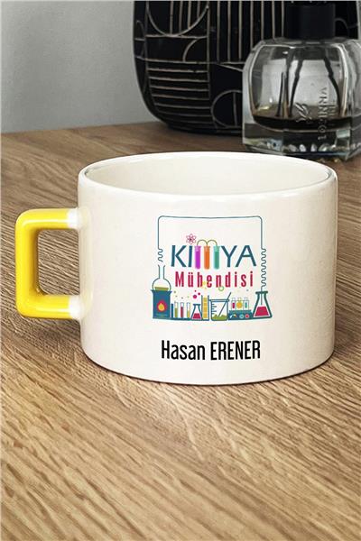 Kimya Mühendisi Kişiye Özel Lüks Fincan
