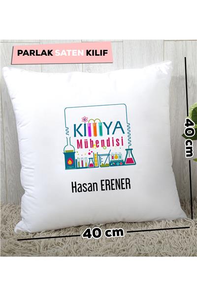 Kimya Mühendisi Kişiye Özel Yastık