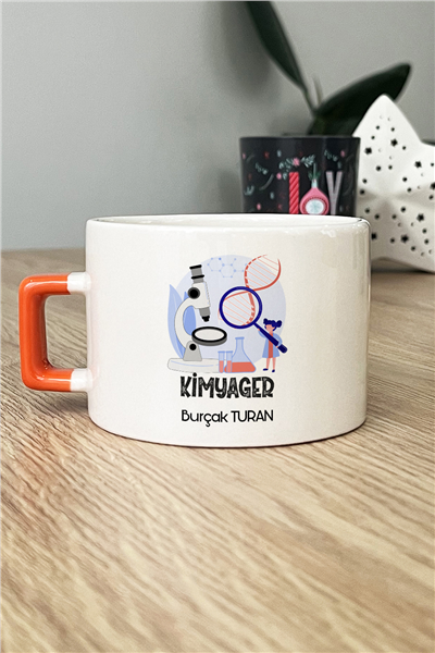 Kimyager Kişiye Özel Lüks Fincan