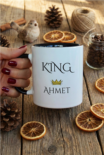 King Kişiye Özel Kupa Bardak Standart