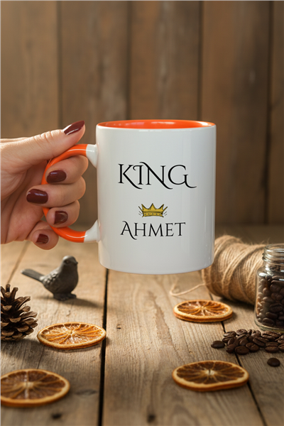 King Kişiye Özel Kupa Bardak Standart