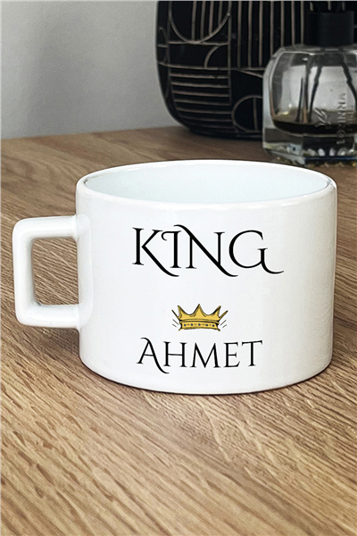 King Kişiye Özel Lüks Fincan