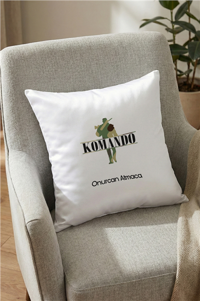 Komando Kişiye Özel Yastık