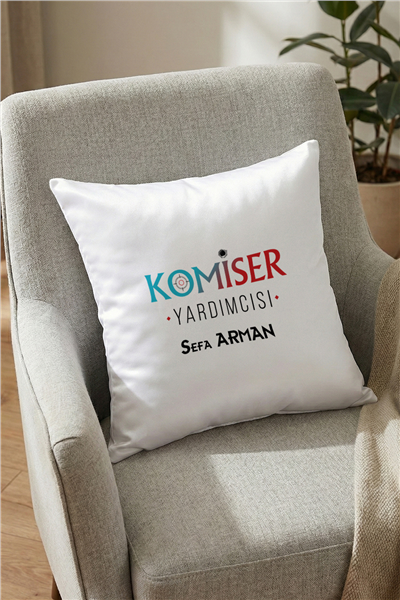 Komiser Yardımcısı Kişiye Özel Yastık