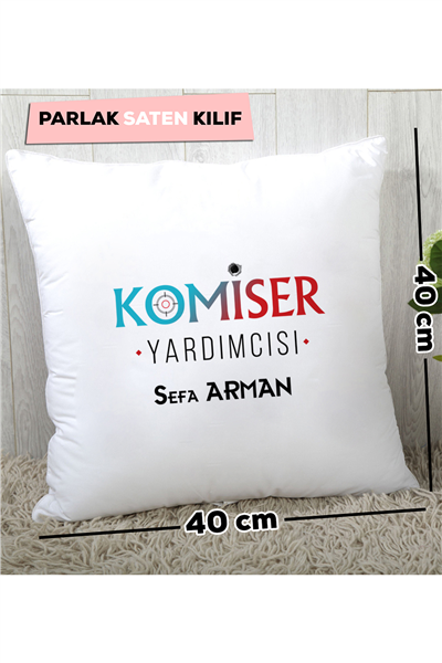 Komiser Yardımcısı Kişiye Özel Yastık