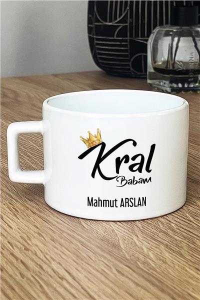 Kral Babam Kişiye Özel Lüks Fincan