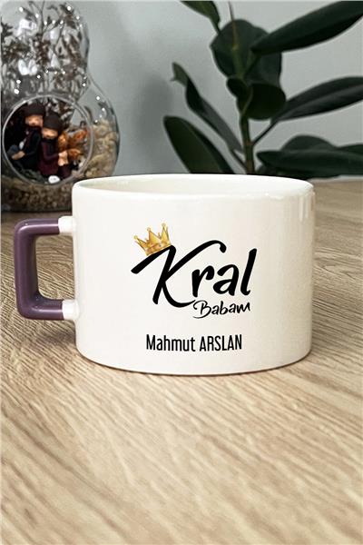 Kral Babam Kişiye Özel Lüks Fincan
