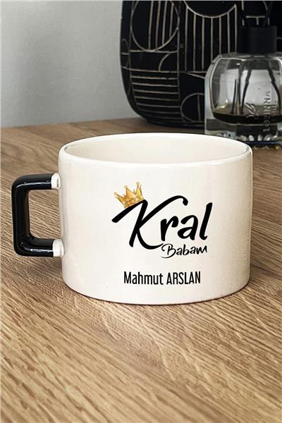 Kral Babam Kişiye Özel Lüks Fincan