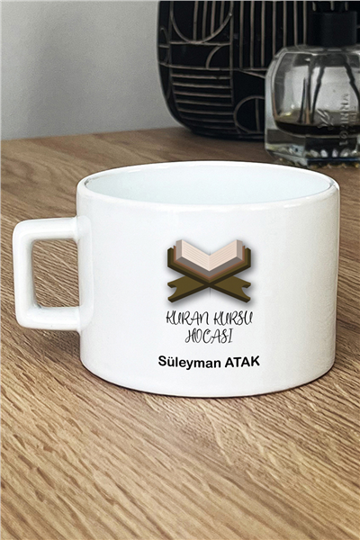 Kuran Kursu Hocası Kişiye Özel Lüks Fincan