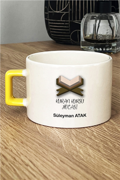 Kuran Kursu Hocası Kişiye Özel Lüks Fincan