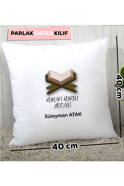 Kuran Kursu Hocası Kişiye Özel Yastık