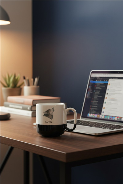 Kurt Baskılı Kişiye Özel Kupa Bardak Pro