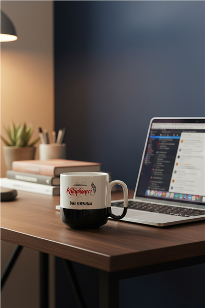 Kütüphaneci Kişiye Özel Kupa Bardak Pro