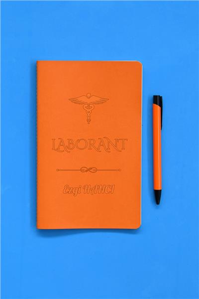Laborant Kişiye Özel Defter ve Kalem