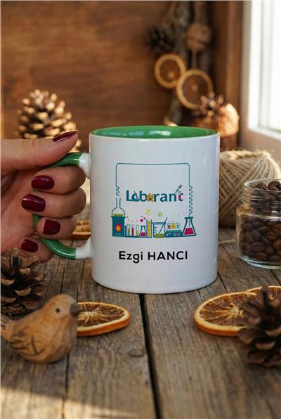 Laborant Kişiye Özel Kupa Bardak Standart
