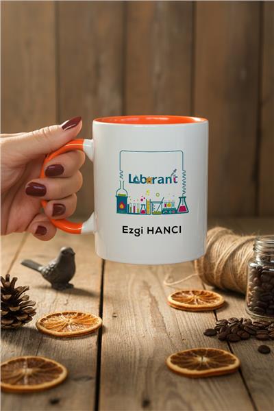 Laborant Kişiye Özel Kupa Bardak Standart