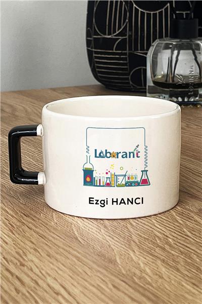 Laborant Kişiye Özel Lüks Fincan
