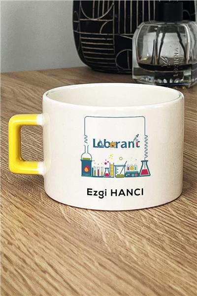 Laborant Kişiye Özel Lüks Fincan