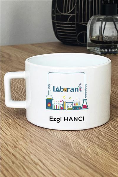 Laborant Kişiye Özel Lüks Fincan
