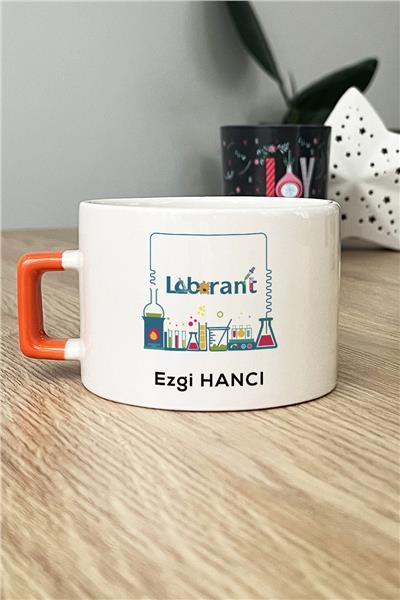 Laborant Kişiye Özel Lüks Fincan