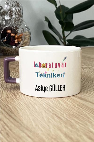 Laboratuvar Teknikeri Kişiye Özel Lüks Fincan