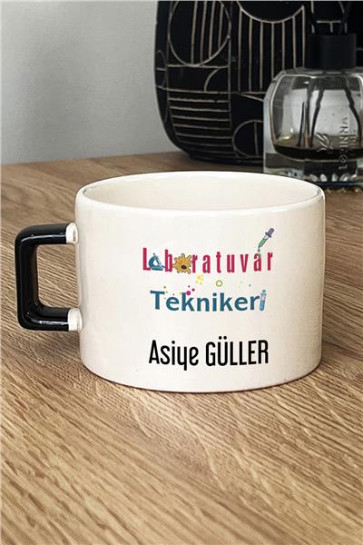 Laboratuvar Teknikeri Kişiye Özel Lüks Fincan