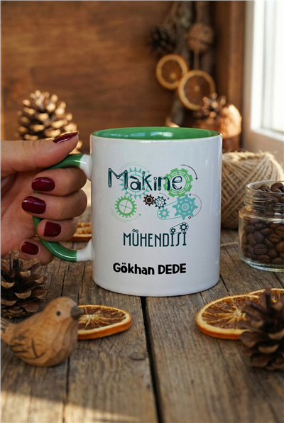Makine Mühendisi Kişiye Özel Kupa Bardak Standart