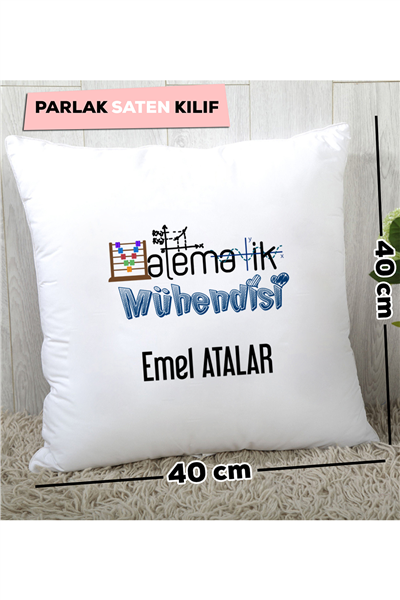 Matematik Mühendisi Kişiye Özel Yastık