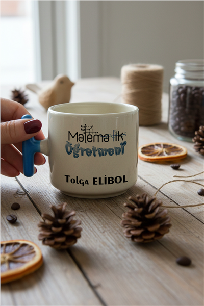 Matematik Öğretmeni Kişiye Özel T Kupa