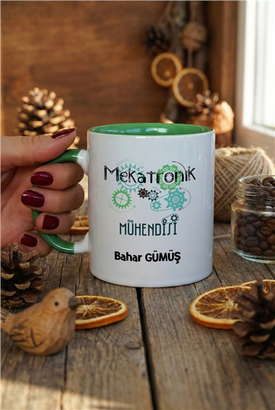 Mekatronik Mühendisi Kişiye Özel Kupa Bardak Standart