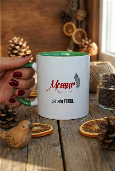 Memur Kişiye Özel Kupa Bardak Standart