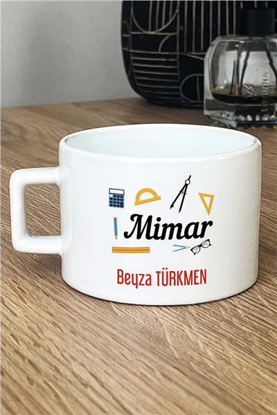 Mimar Kişiye Özel Lüks Fincan