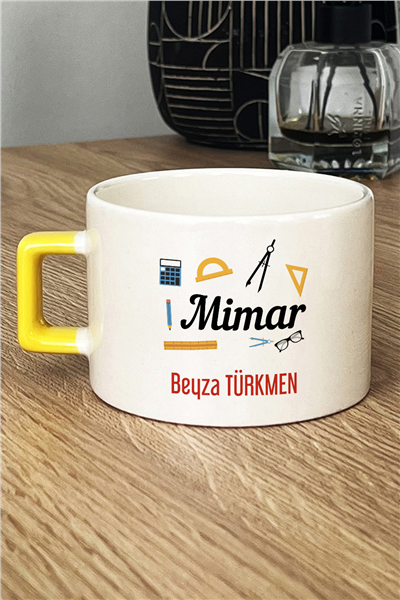 Mimar Kişiye Özel Lüks Fincan
