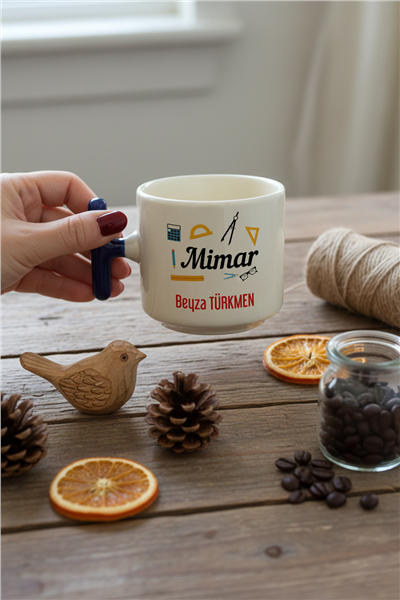 Mimar Kişiye Özel T Kupa