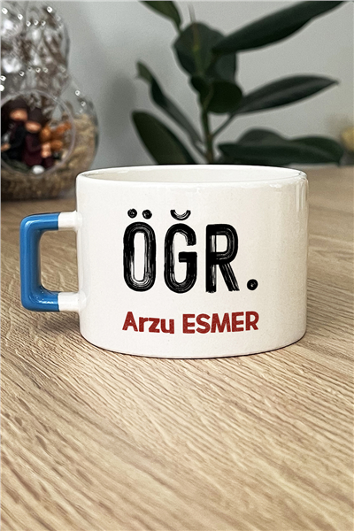 Minimal Öğretmen Kişiye Özel Lüks Fincan