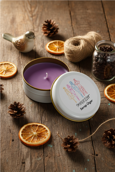 Modelist Kişiye Özel Mum