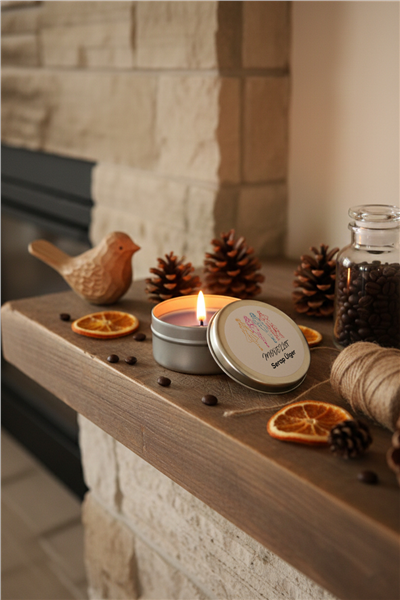 Modelist Kişiye Özel Mum