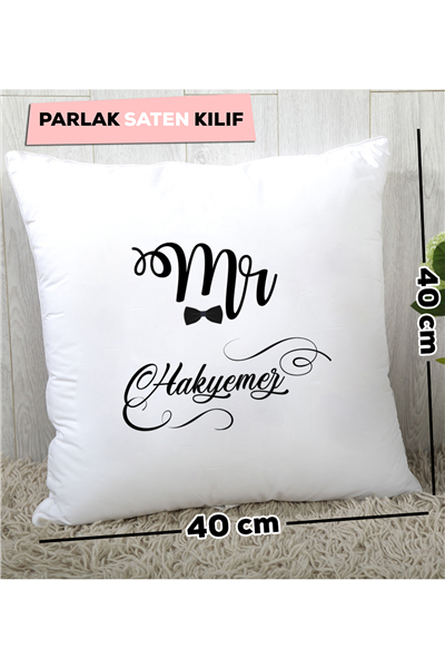 Mr Soyisim Kişiye Özel Yastık