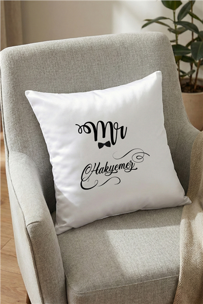 Mr Soyisim Kişiye Özel Yastık