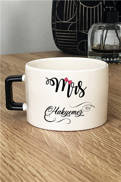 MRS Soyisim Kişiye Özel Lüks Fincan