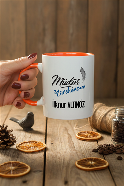 Müdür Yardımcısı Kişiye Özel Kupa Bardak Standart