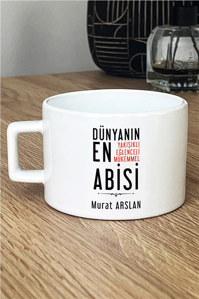 Mükemmel Abi Kişiye Özel Lüks Fincan